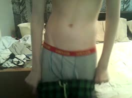 Me skinny 18 year old stripping